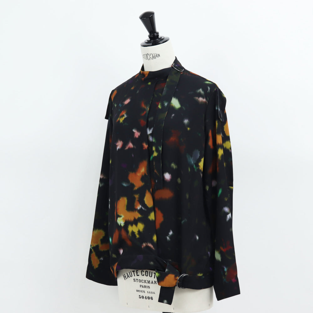 KENZO ブラウス FB62TO19459T 99 ブラック 柄