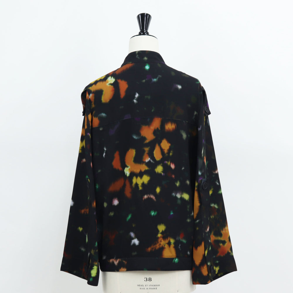 KENZO ブラウス FB62TO19459T 99 ブラック 柄