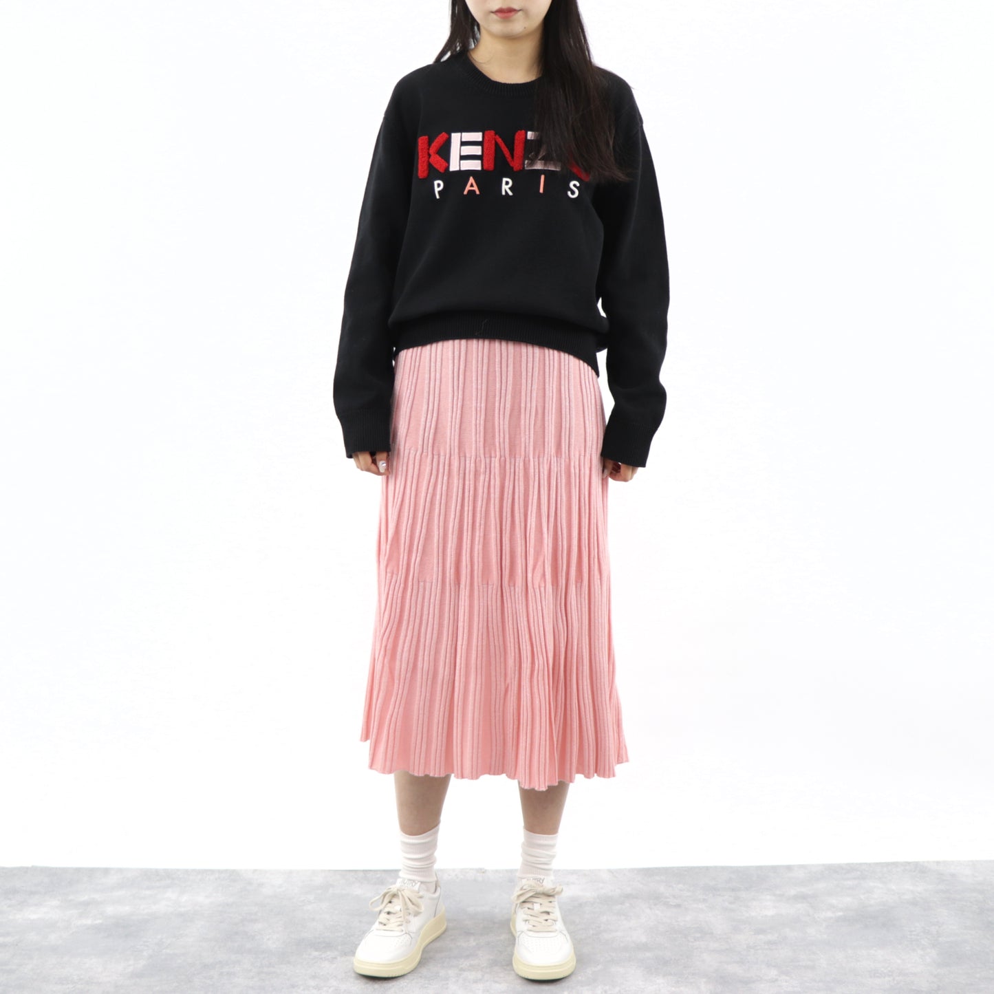 ケンゾー FA52JU512810 32  ピンク フレアスカート