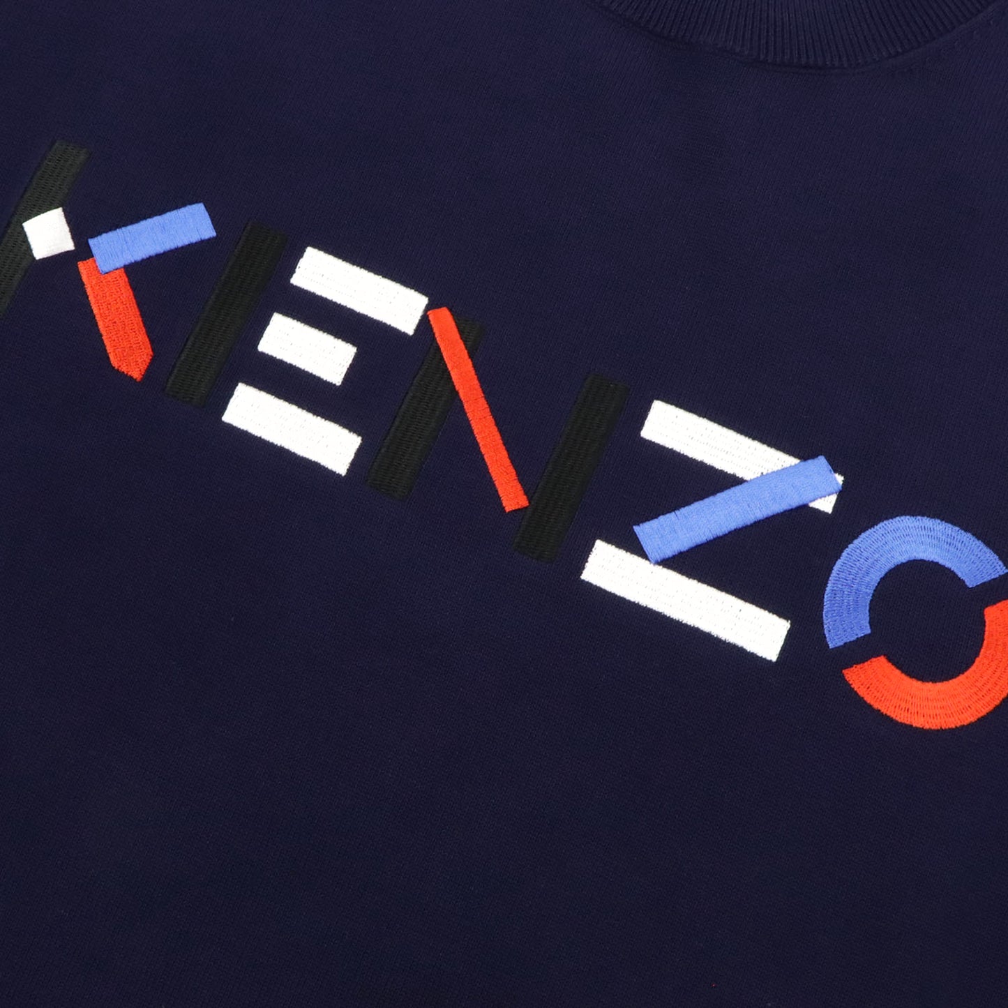 ケンゾー ニット BFB55PU5413L ネイビー クルーネック