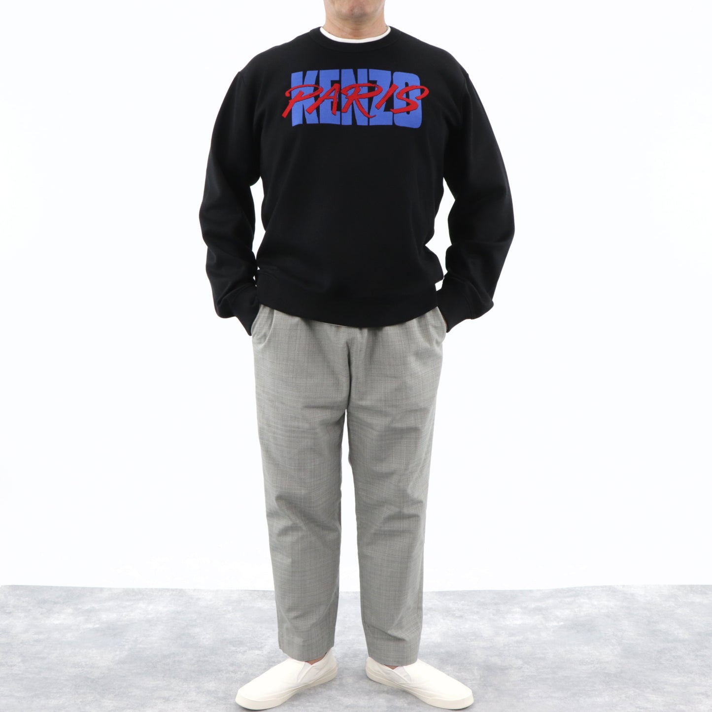 ケンゾー トレーナー F955SW2024DB 99 ブラック