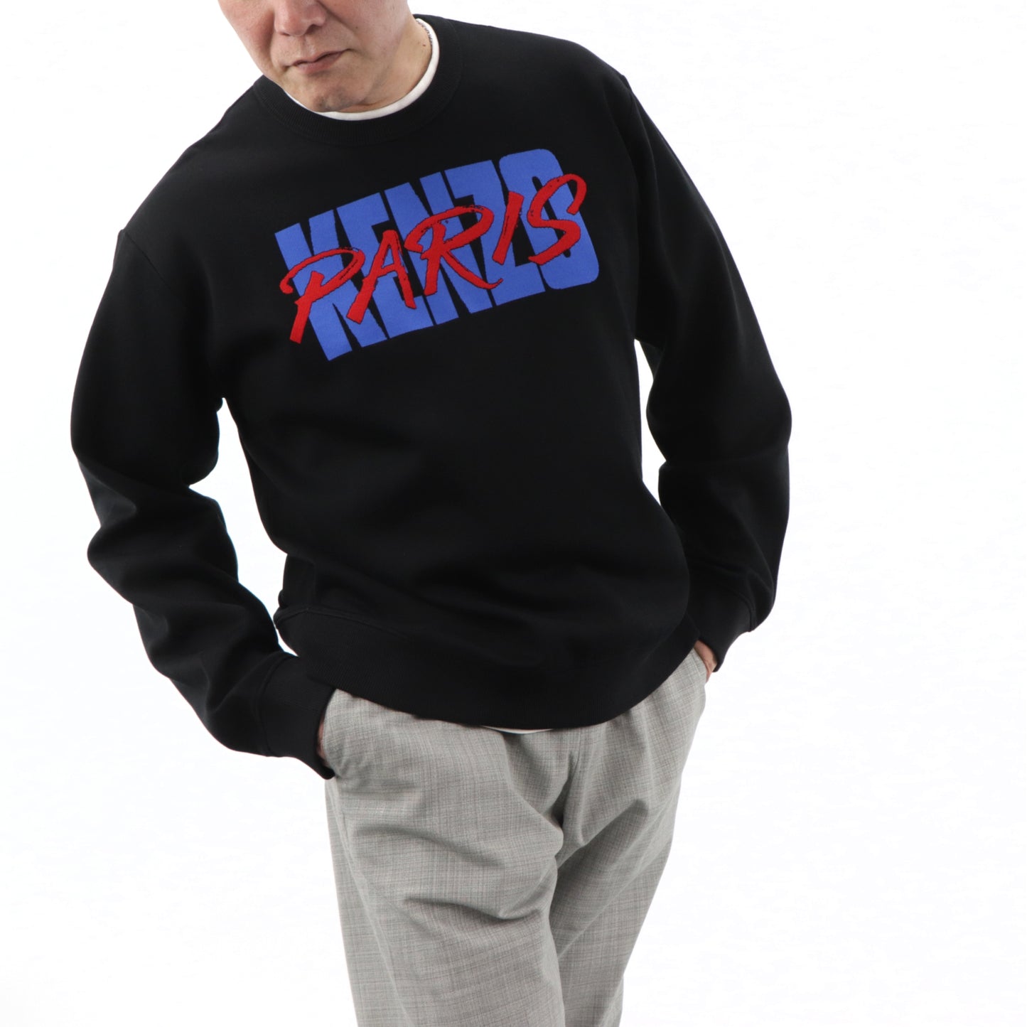 ケンゾー トレーナー F955SW2024DB 99 ブラック