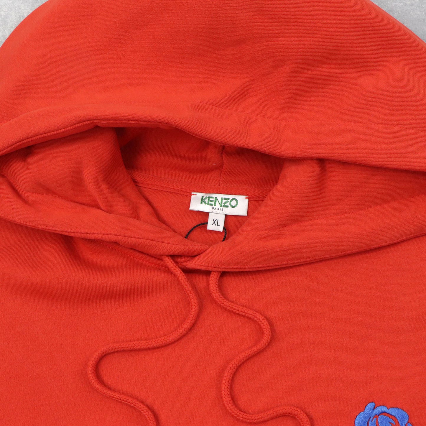 ケンゾー フーディ F955SW4214MA レッド プルオーバー