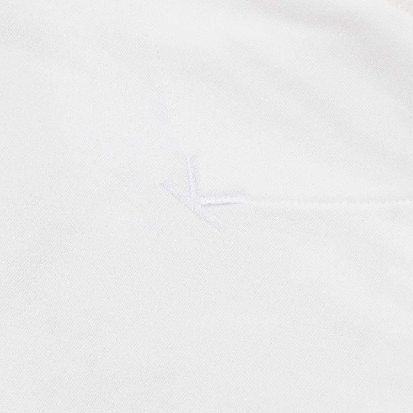 ケンゾー フーディ FA55SW1654ME ホワイト×ブラック ロゴ