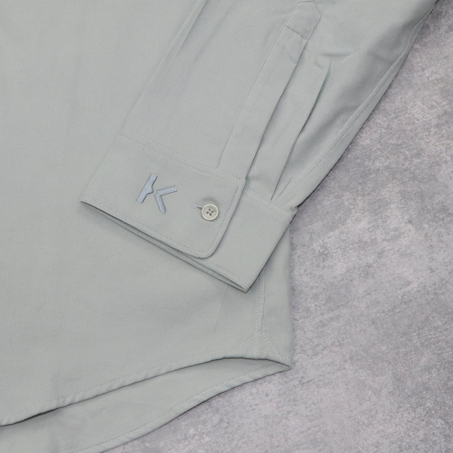 ケンゾー シャツ FA65CH2009CX ライトブルー コーデュロイ