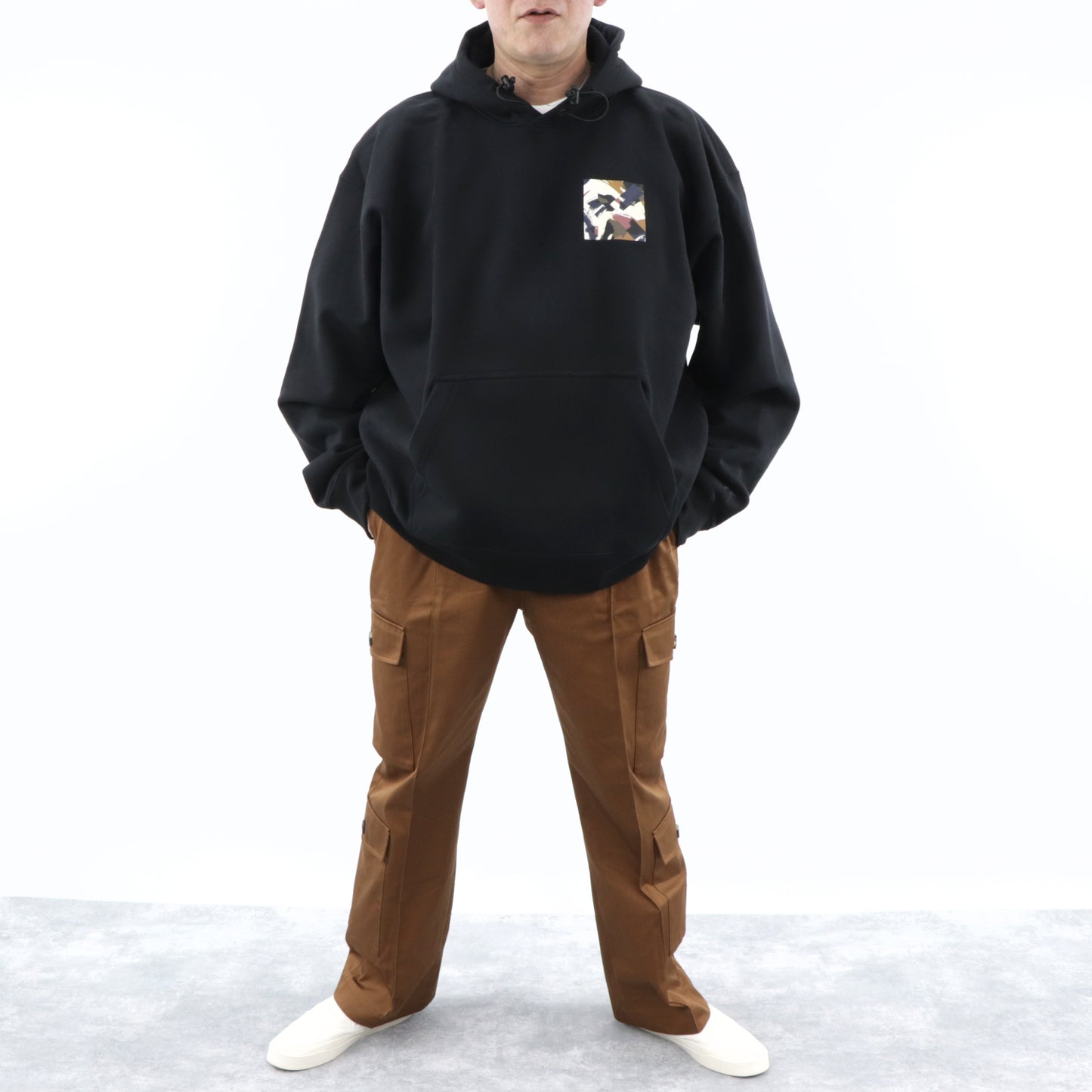 ケンゾー フーディ FA65SW5314MG ブラック パーカー