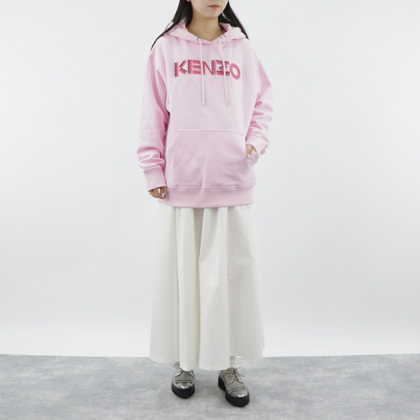 ケンゾー パーカー  F962SW761962 33 ライトピンク