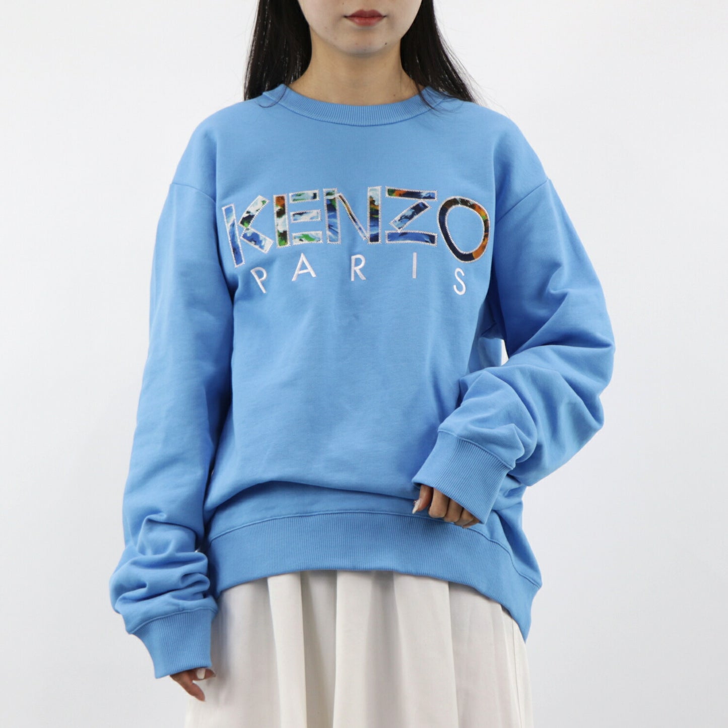 ケンゾー トレーナー F965SW0004MD 69 ライトブルー