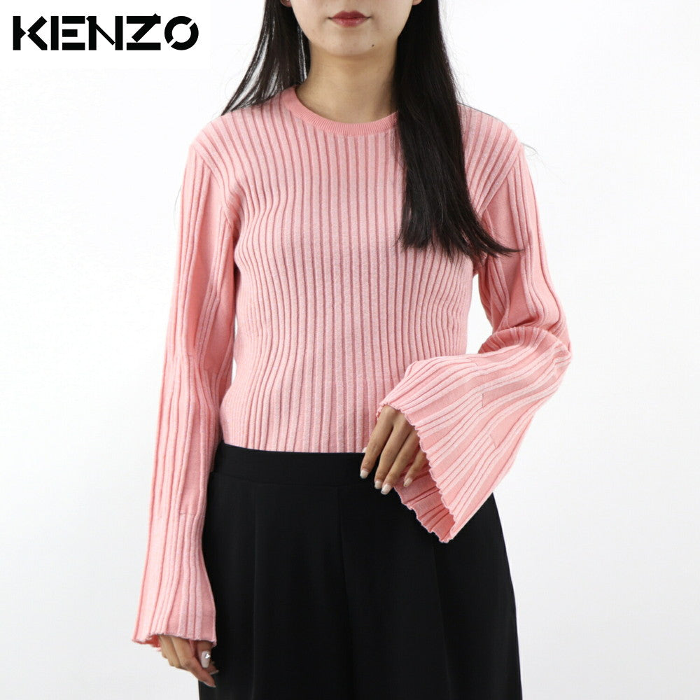 ケンゾー KENZO クルーネックニット ピンク サイズ：FREE KENZO(ケンゾー) クルーネックニット ピンク サイズ FREE