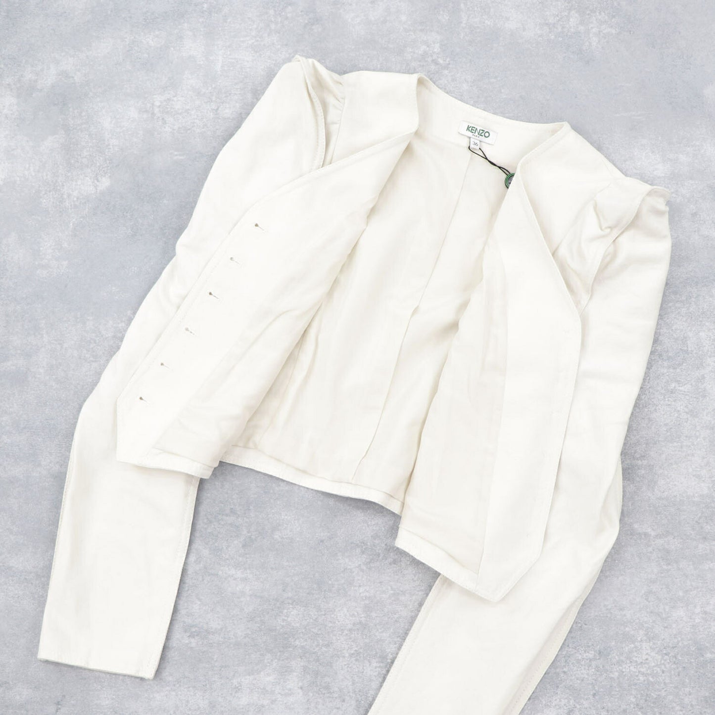 ケンゾー ジャケットFA52TO1675AO 02 クリーム