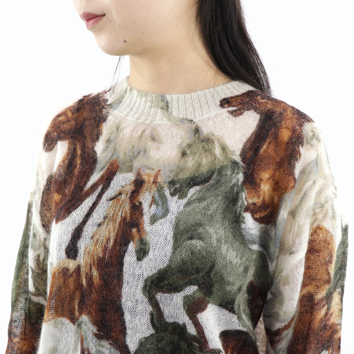 ケンゾー ニット FA62PU5133CC クリーム系 クルーネック