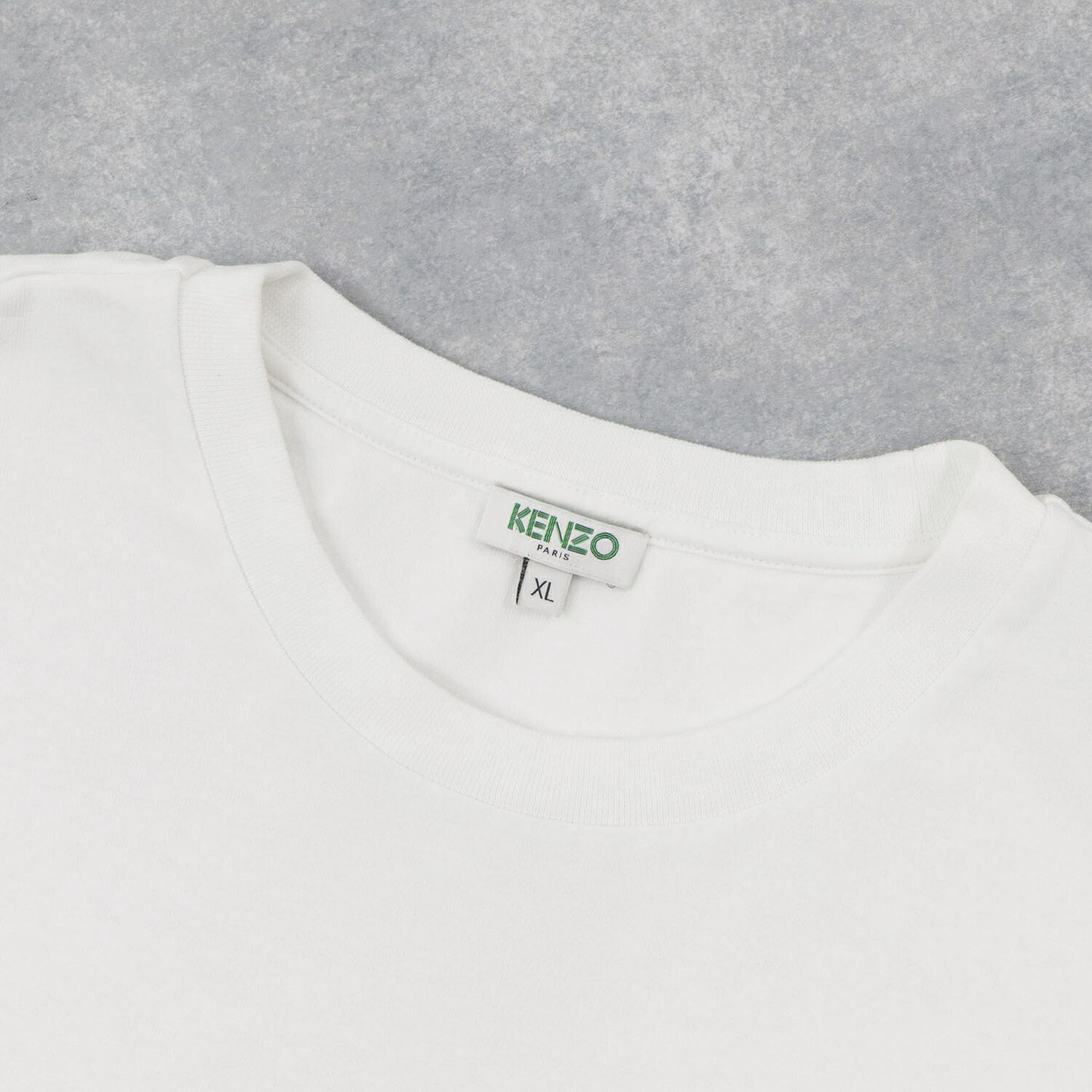 ケンゾー KENZO トップス Tシャツ カットソー メンズ パープル ホワイト クルーネック ロゴ 半袖 F005TS0434BD