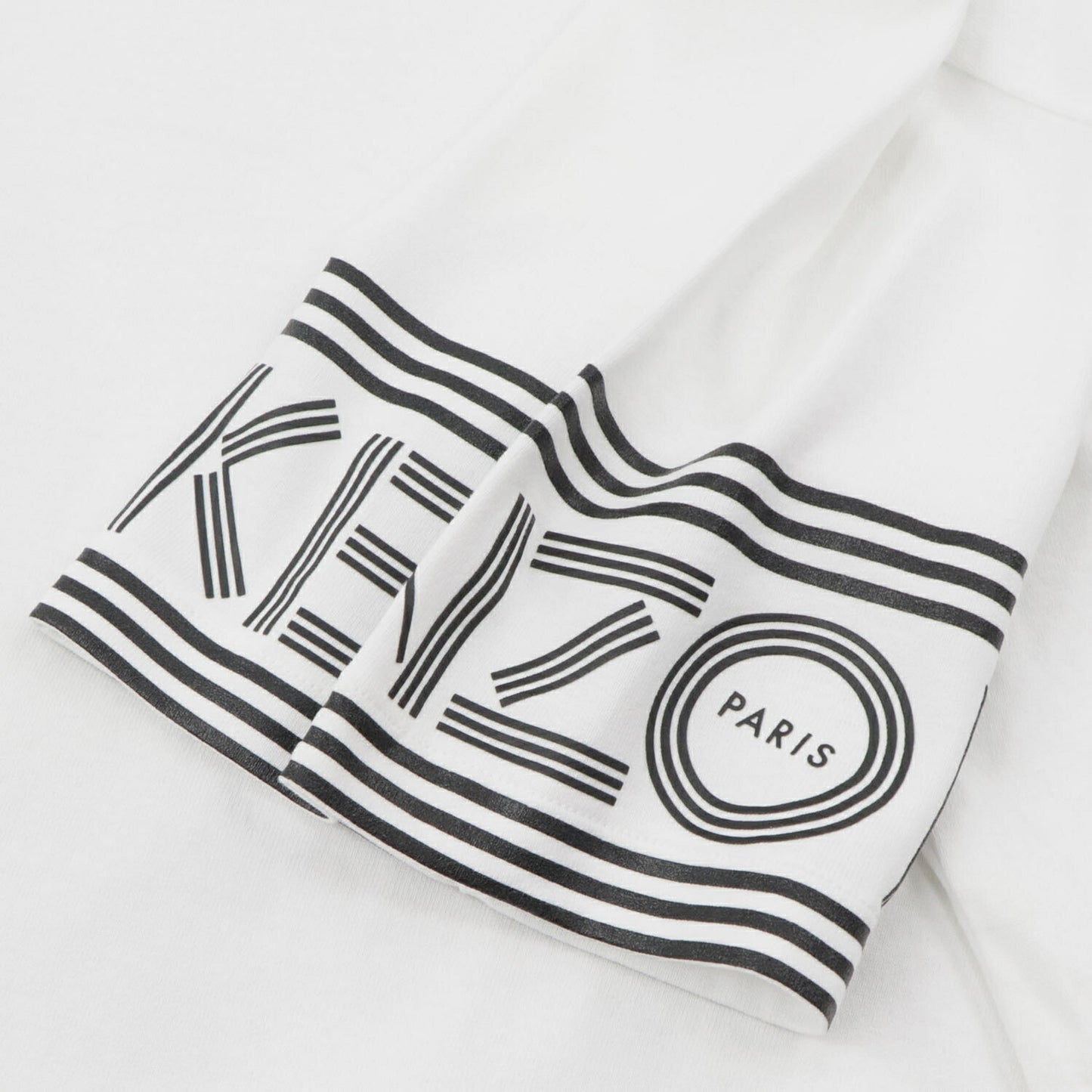 ケンゾー KENZO トップス Tシャツ カットソー メンズ パープル ホワイト クルーネック ロゴ 半袖 F005TS0434BD