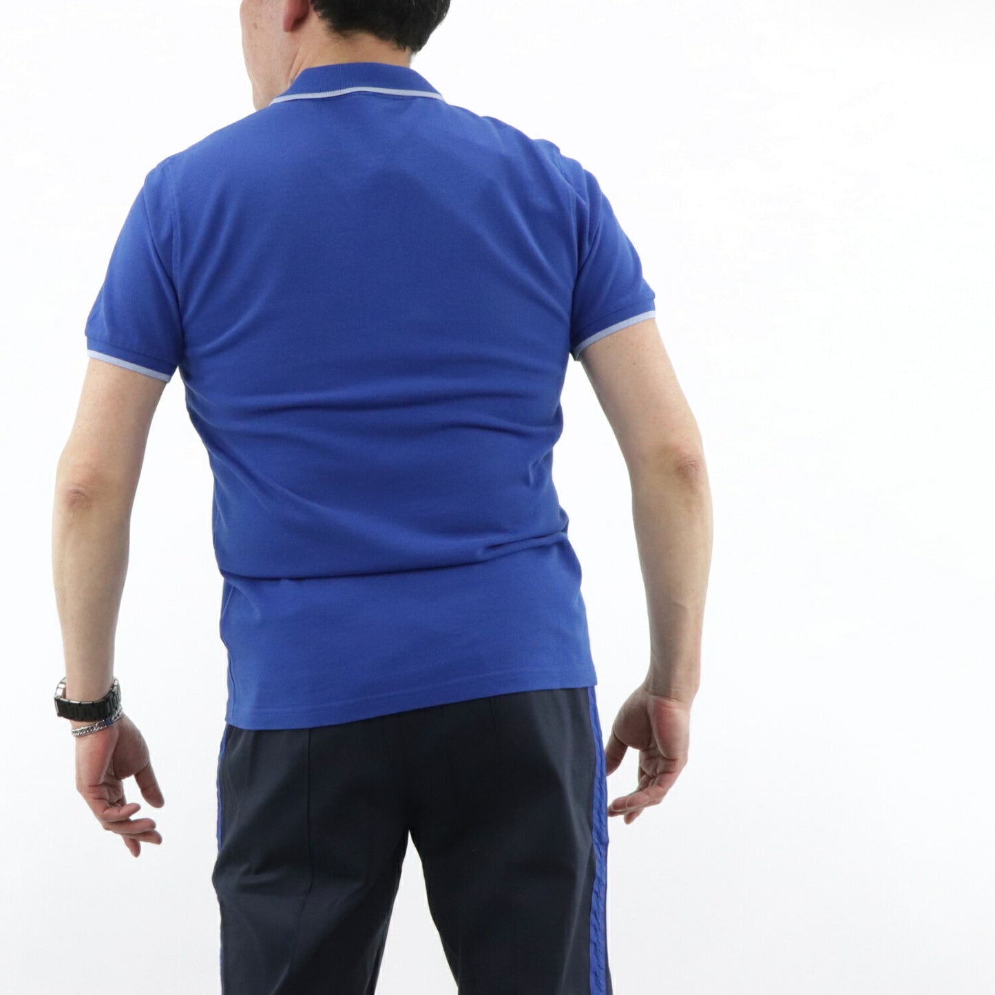 ケンゾー ポロシャツ F955PO0014BA ブルー レッド