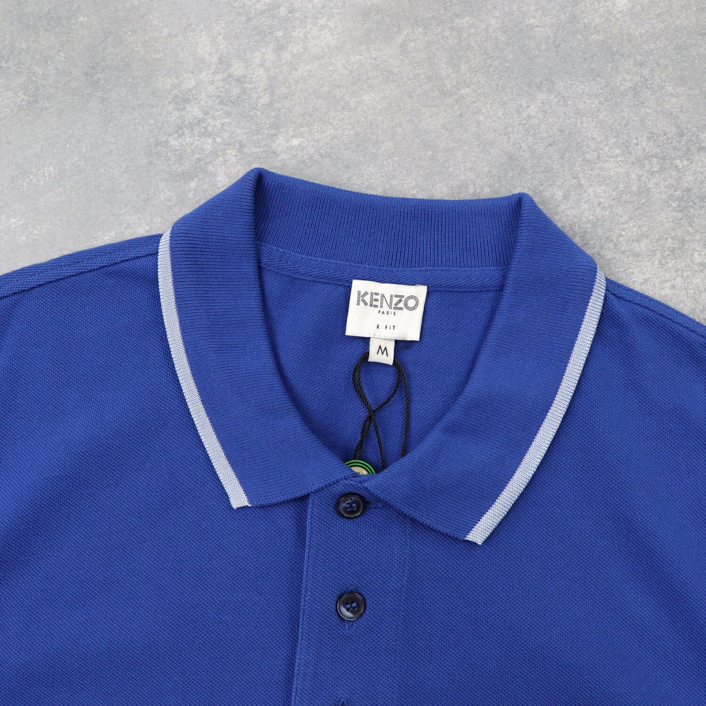 ケンゾー ポロシャツ F955PO0014BA ブルー レッド