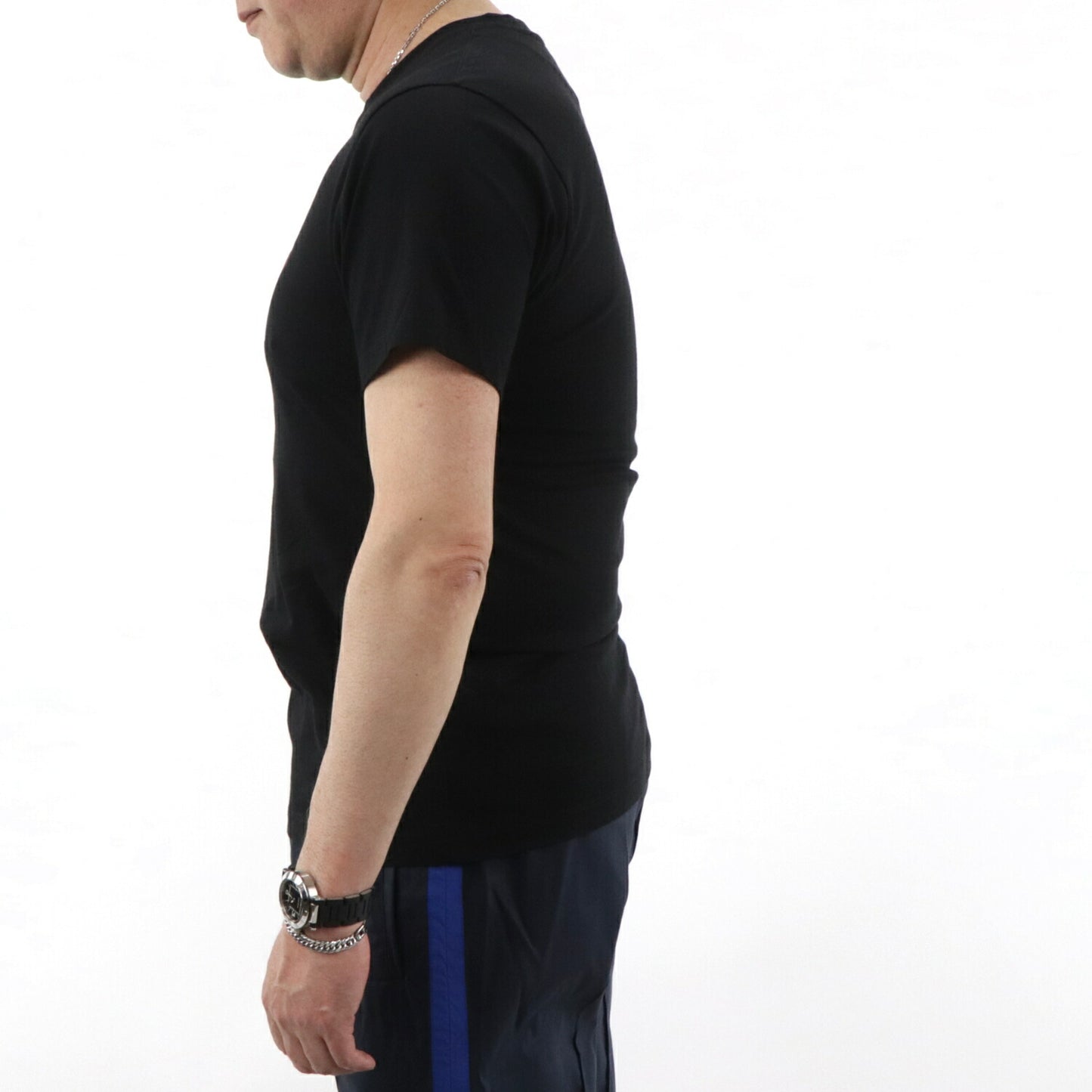 ケンゾー KENZO トップス Tシャツ カットソー メンズ ブラック コットン ロゴ プリント ラウンドネック 丸首 半袖 F955TS0184SA 99