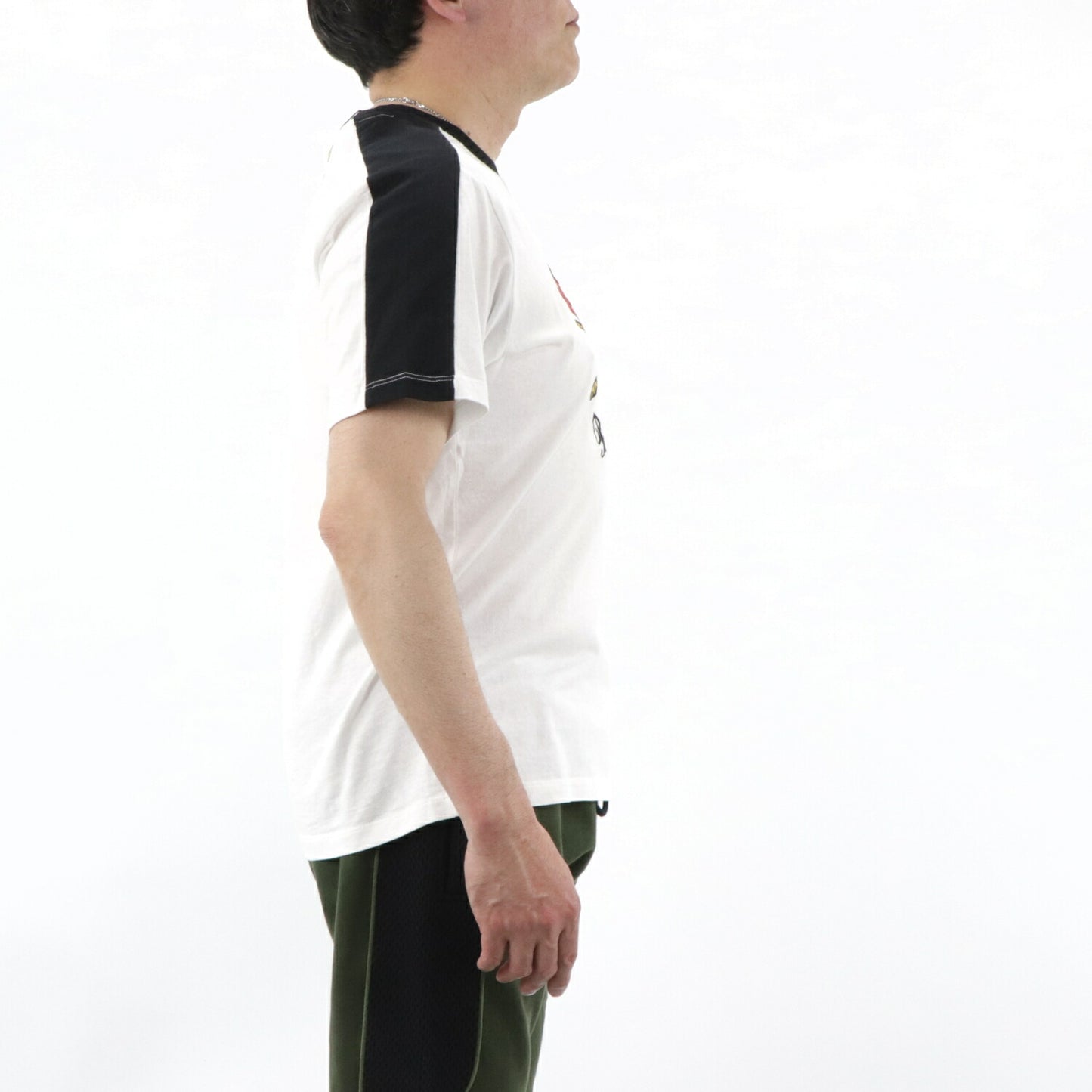 ケンゾー Tシャツ 半袖 F955TS0194CE ホワイト×ブラック