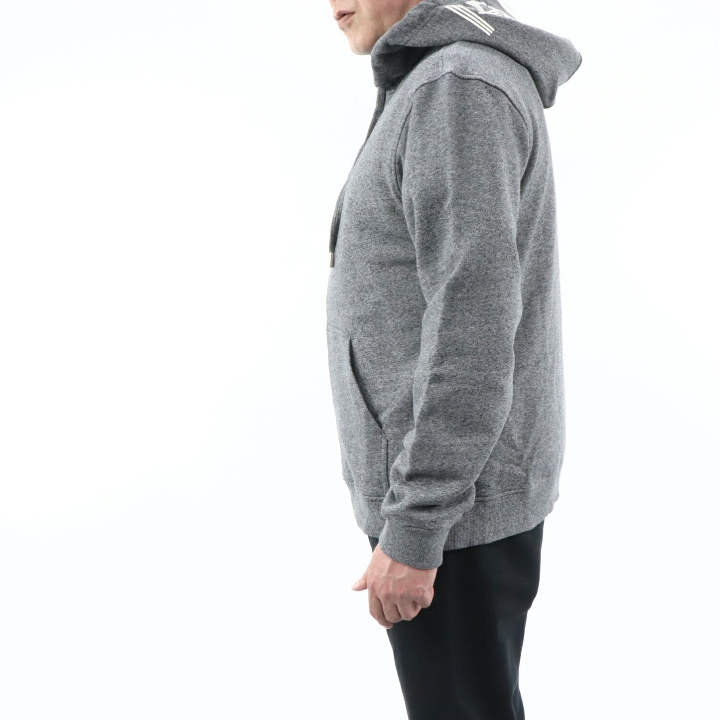 ケンゾー パーカー F665BL7224MD グレー ジップアップ