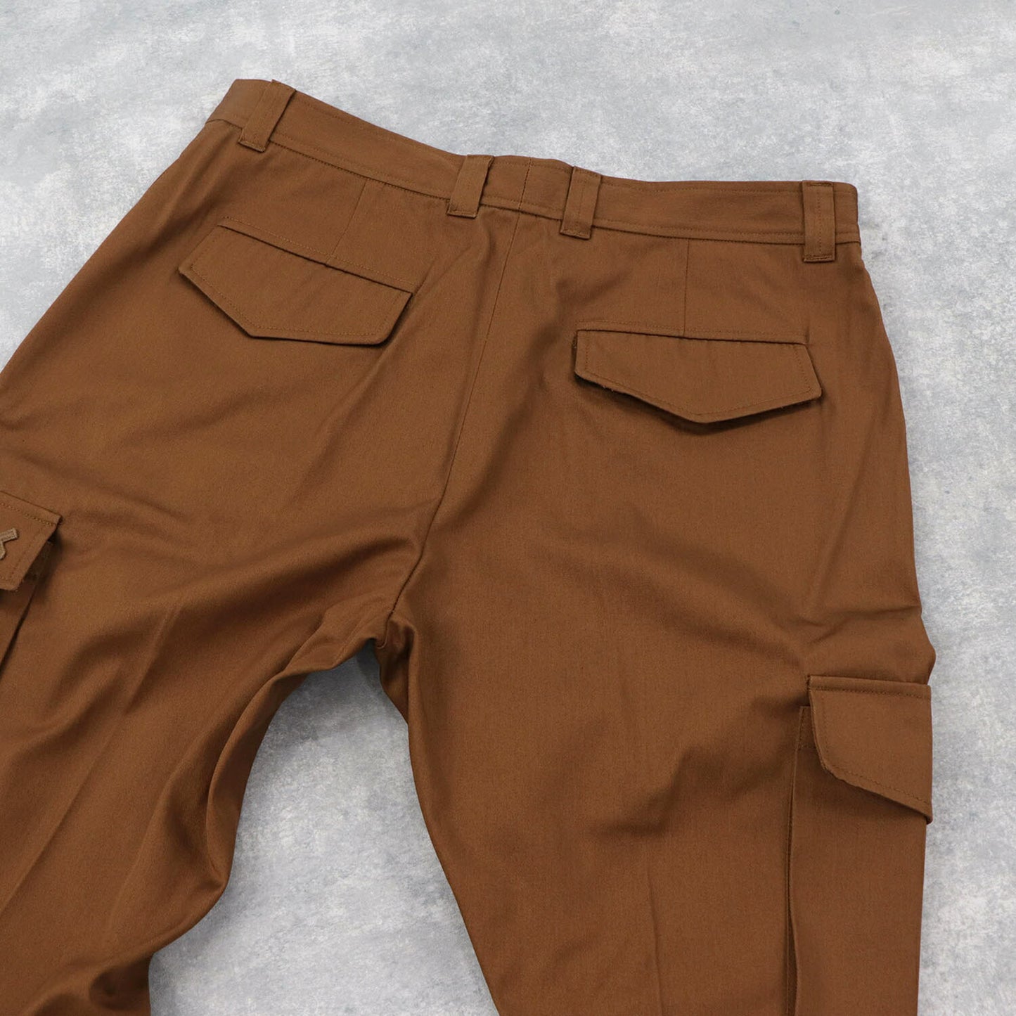 ケンゾー パンツ BFB55PA3349C ブラウン センタープレス