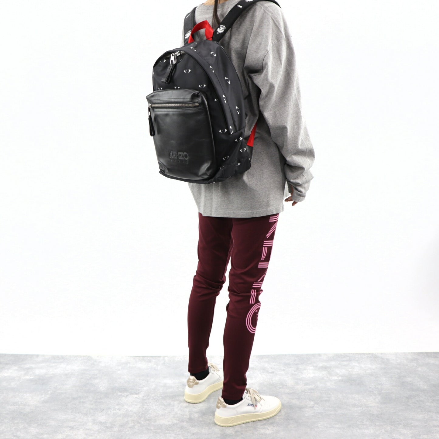 ケンゾー ロングパンツ F962PA706951 23 ボルドー