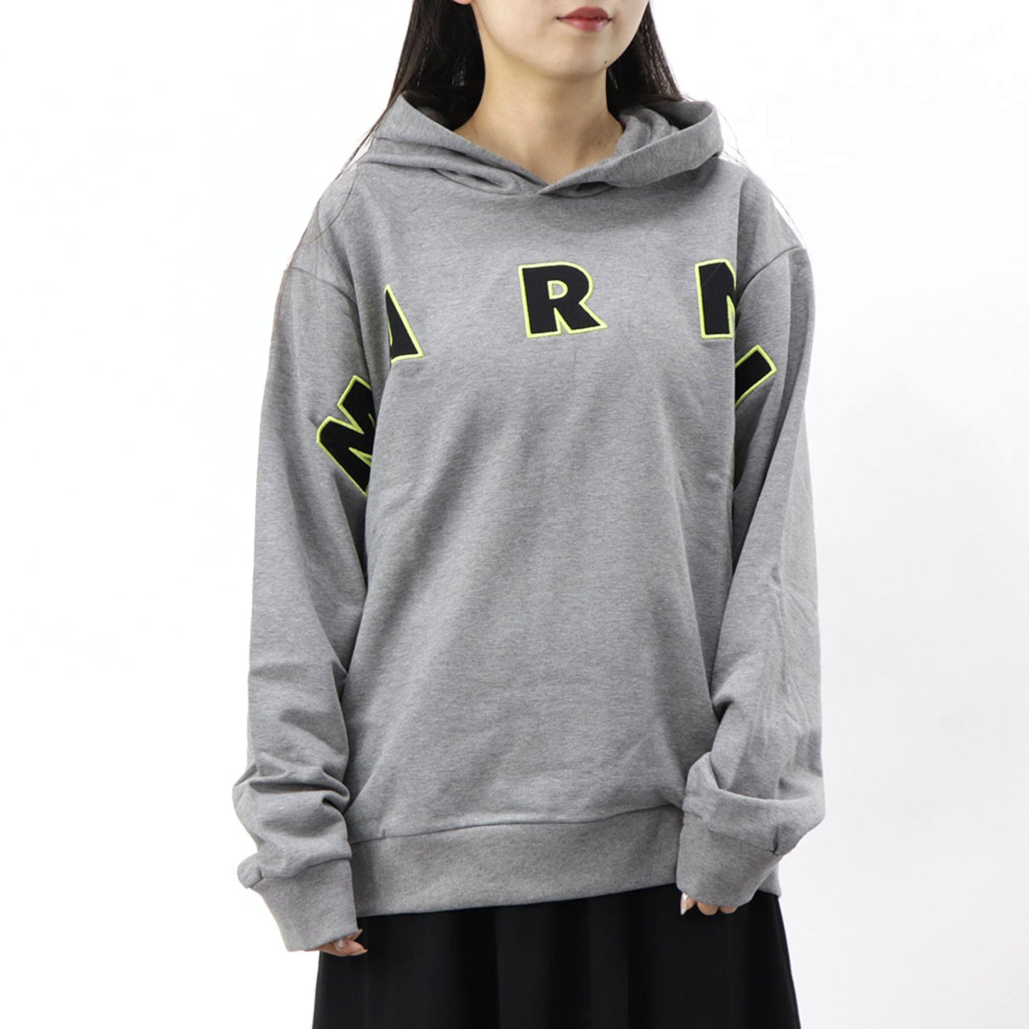 MARNI フーディー ロゴパーカー