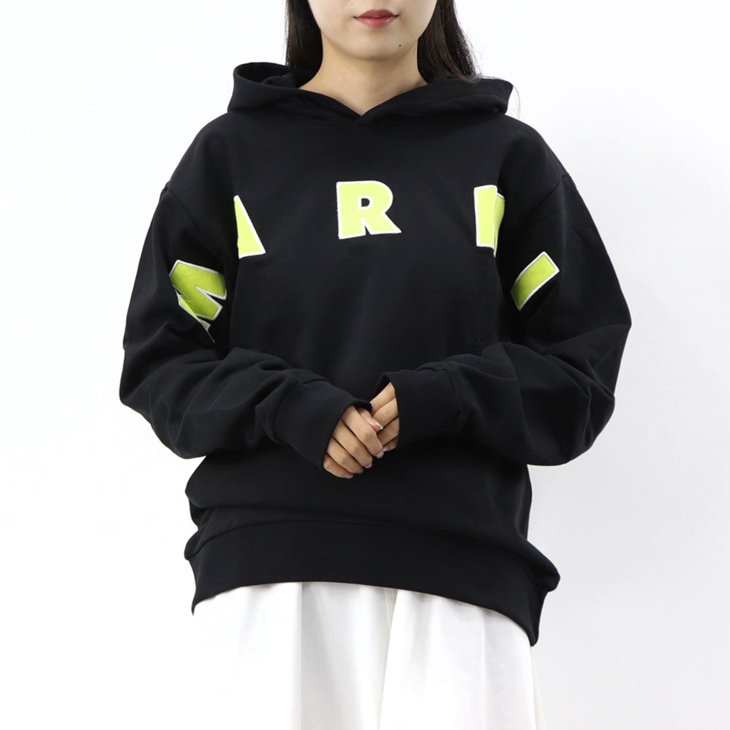 MARNI フーディー ロゴパーカー