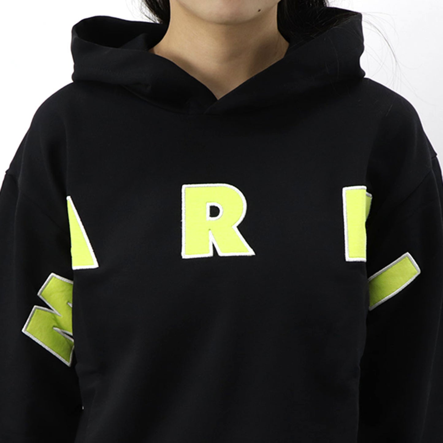 MARNI フーディー ロゴパーカー