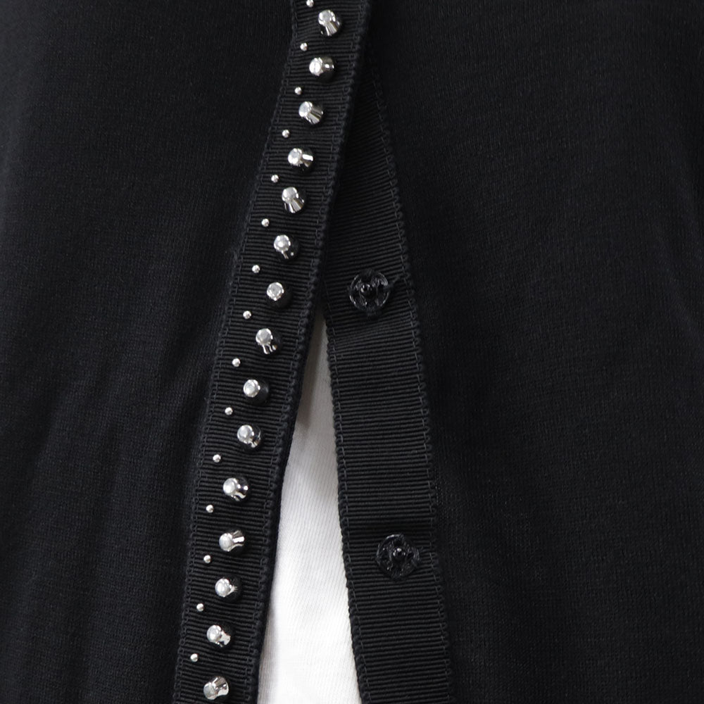 モンクレール 9B702 00 TRICOT カーディガン ブラック