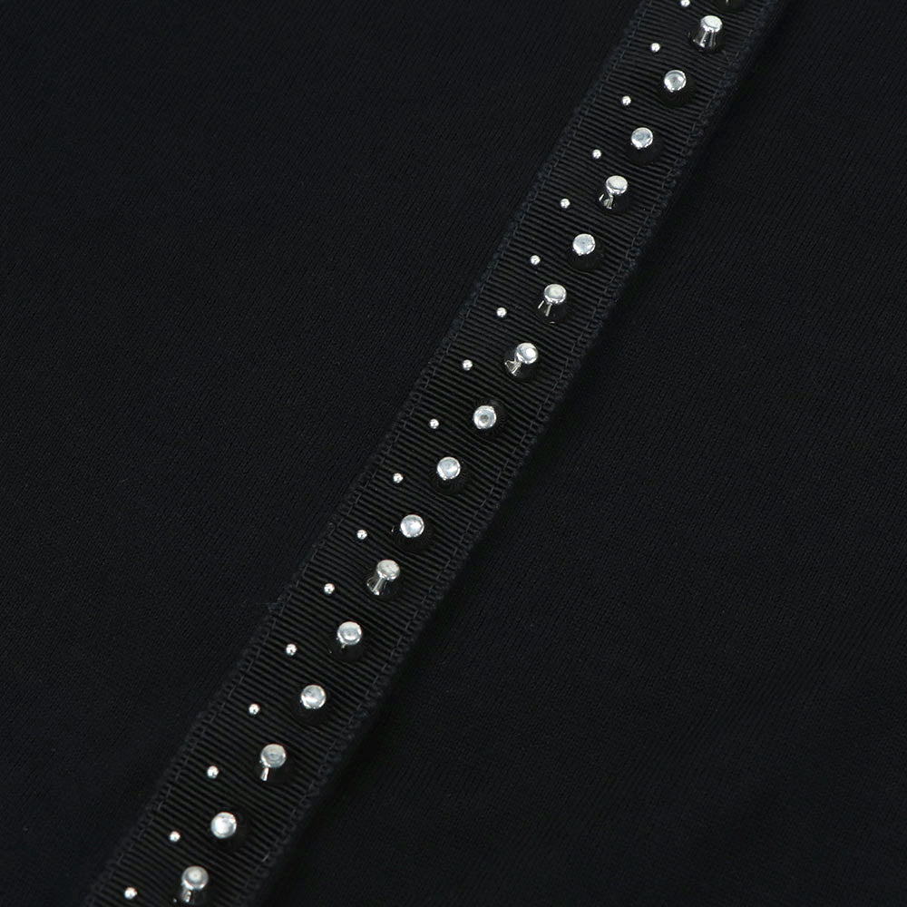 モンクレール 9B702 00 TRICOT カーディガン ブラック