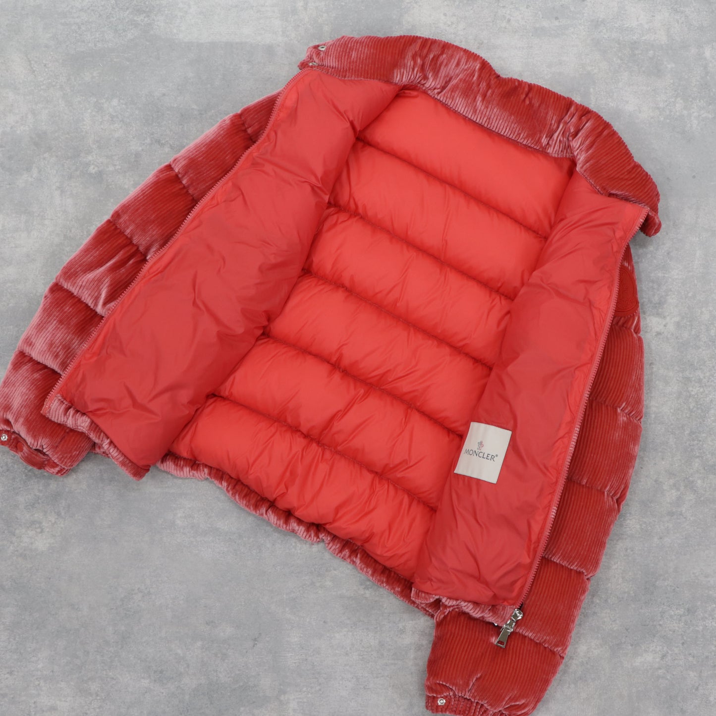 モンクレール 1A521 00 V0080 ダウンジャケット レッド