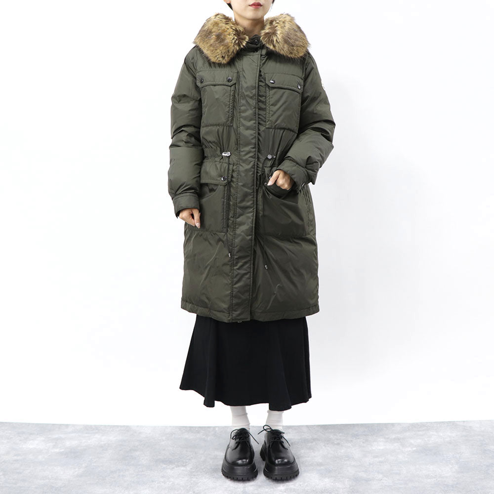 モンクレール MONCLER 1C000 44 539YH 835/BAN ダウンコート カーキ レディース 新品