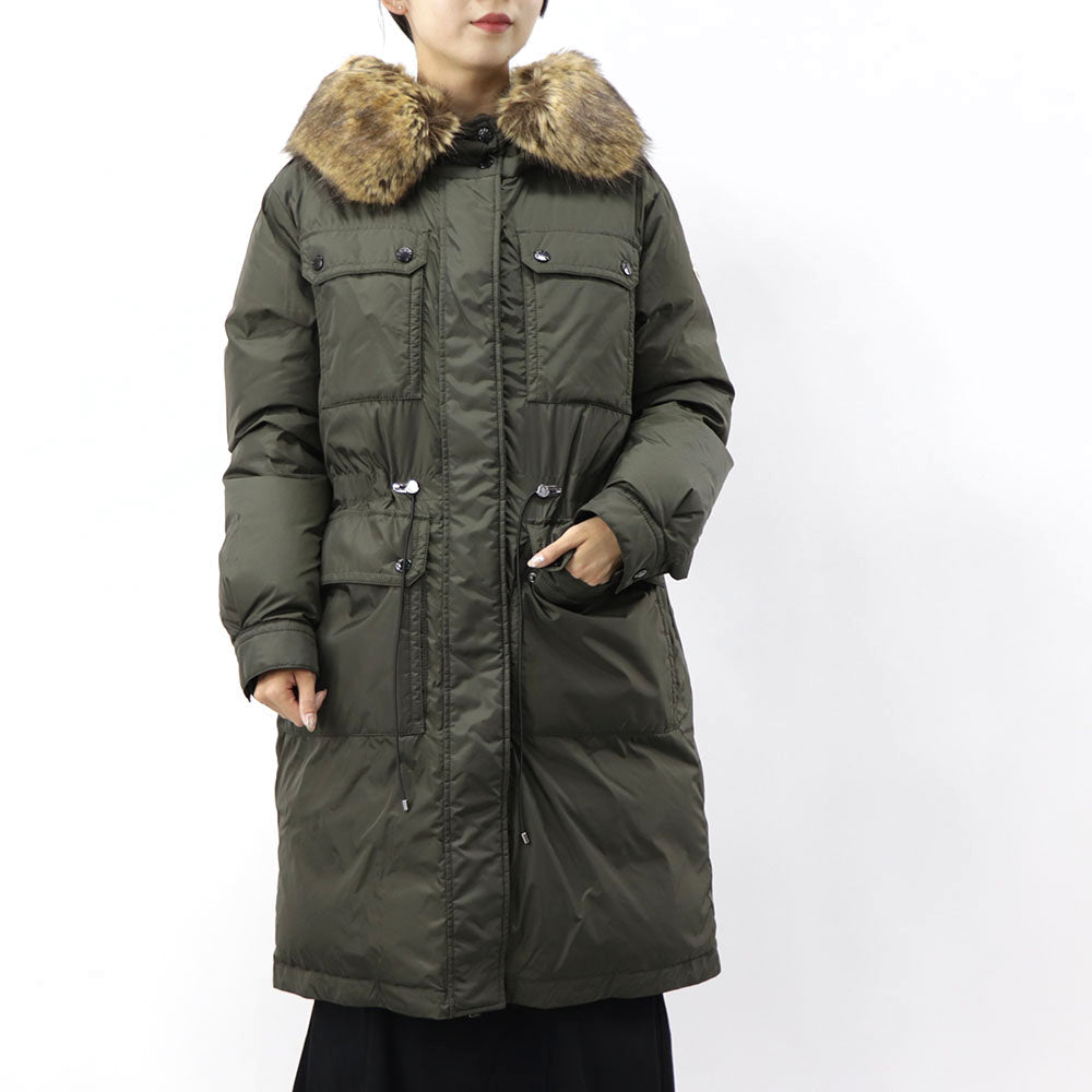 モンクレール MONCLER 1C000 44 539YH 835/BAN ダウンコート カーキ レディース 新品
