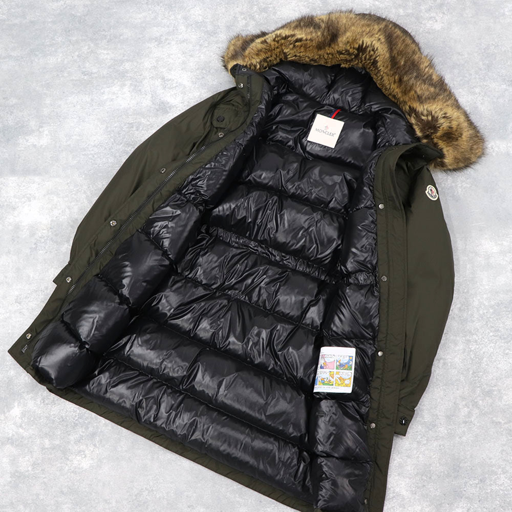 モンクレール MONCLER 1C000 44 539YH 835/BAN ダウンコート カーキ レディース 新品