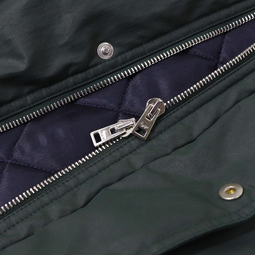 メゾン キツネ MAISON KITSUNE モッズコート グリーン