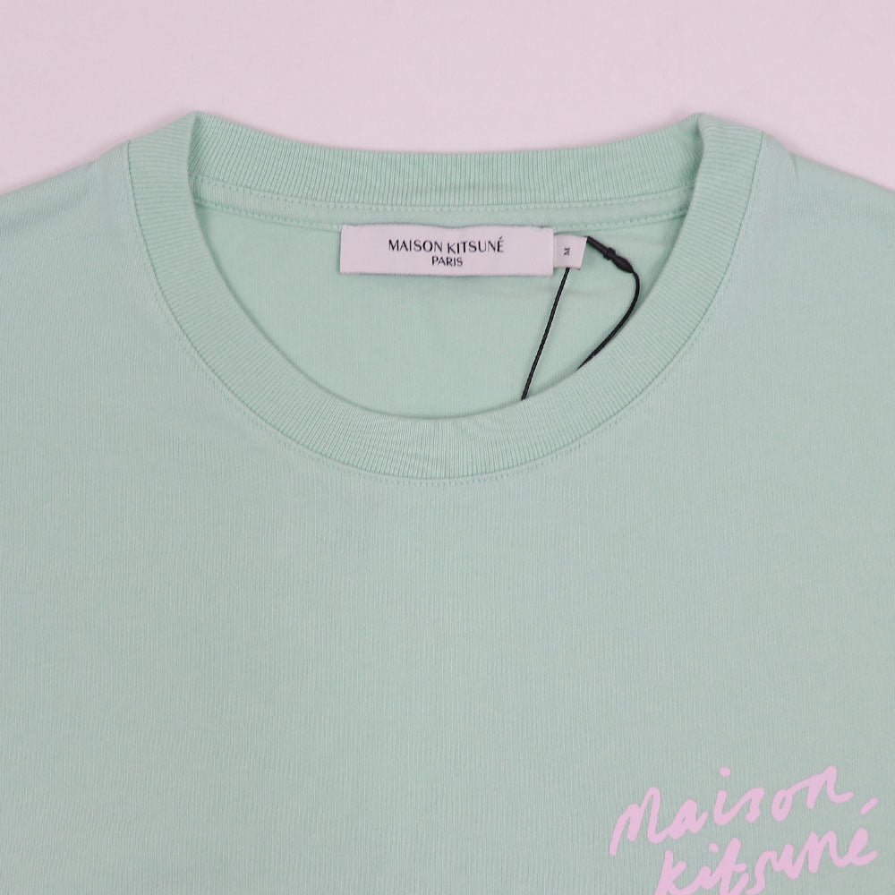 メゾン キツネ IM00130KJ0035 Tシャツ ミストグリーン