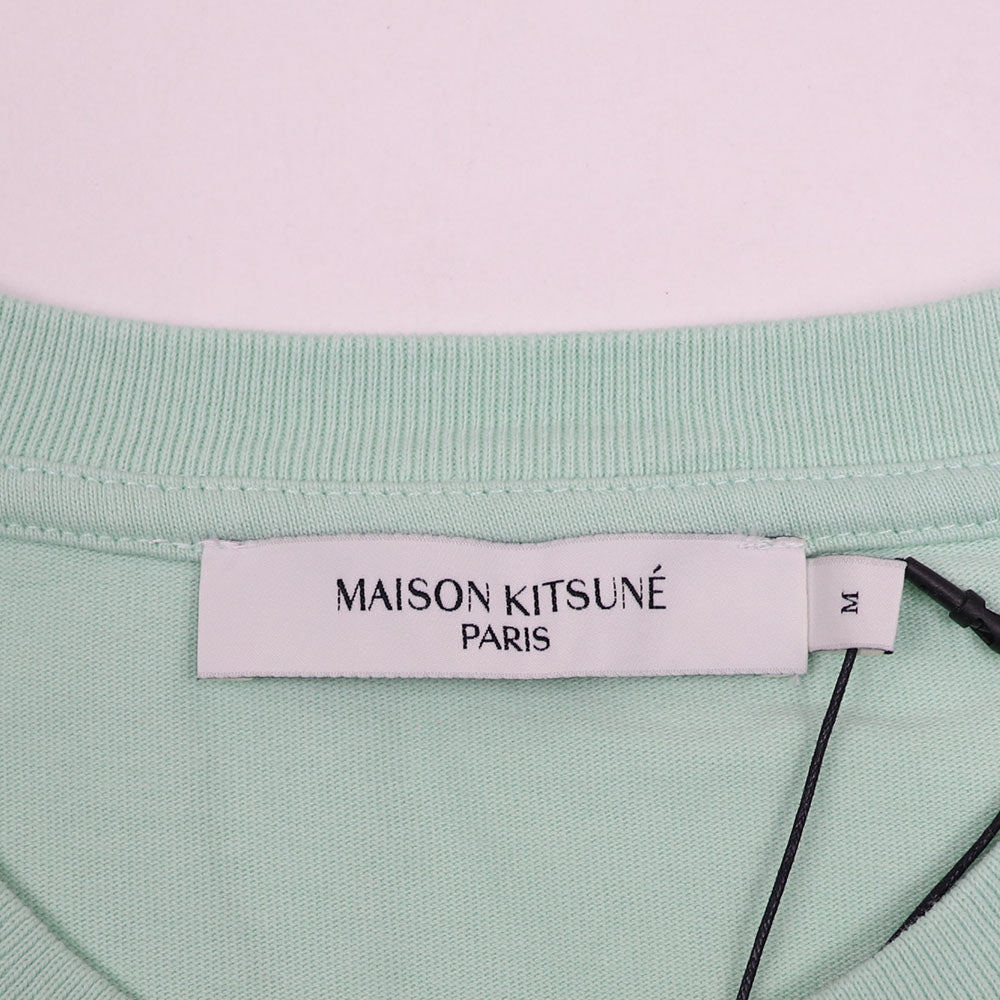 メゾン キツネ IM00130KJ0035 Tシャツ ミストグリーン