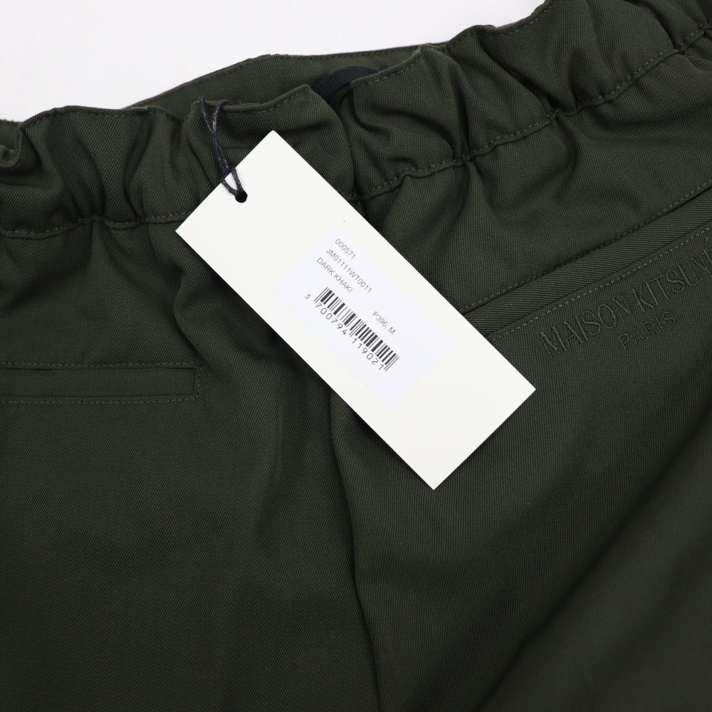 メゾン キツネ JM01111WT0011 パンツ カーキー