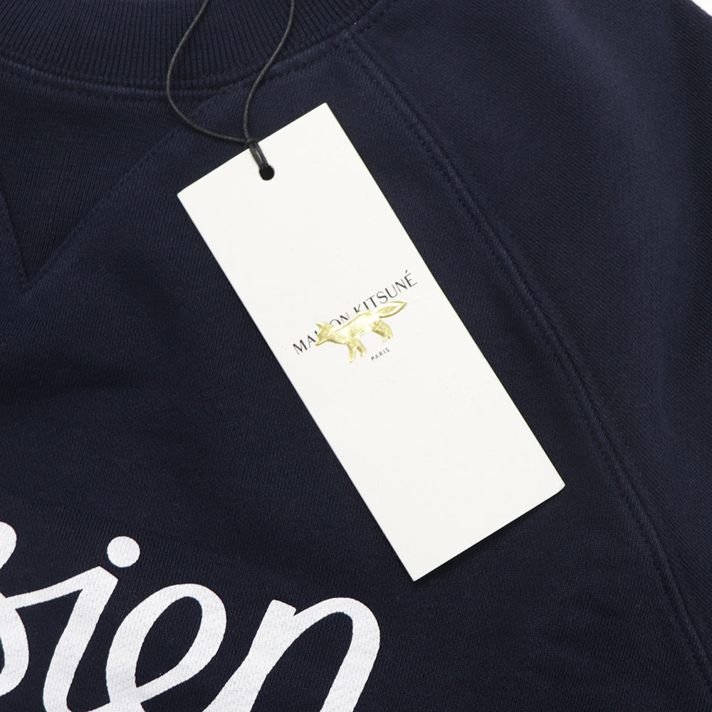 メゾン キツネ トレーナー AM00301KM0001 メンズ 紺