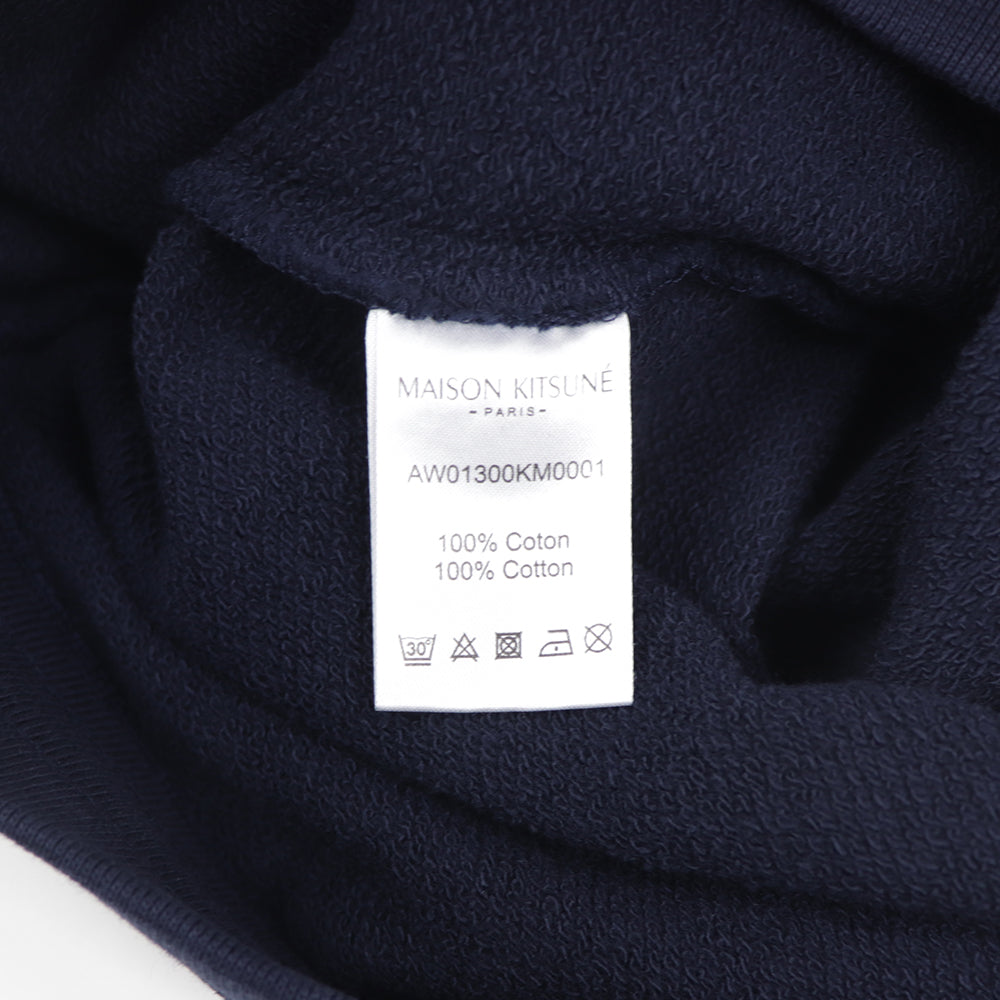 メゾン キツネ ボトムス ロングパンツ ネイビー