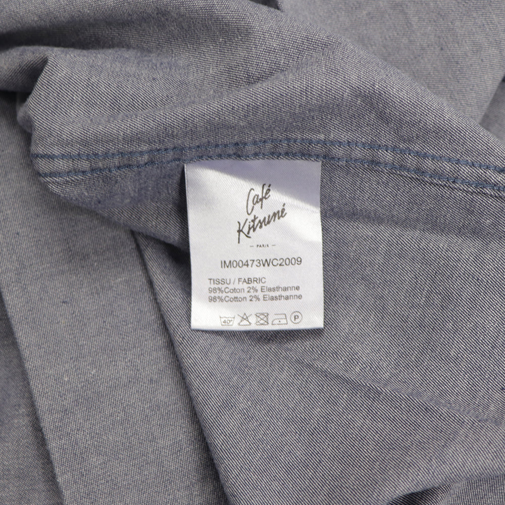 MAISON KITSUNE シャツ  CAFE KITSUNE ネイビー