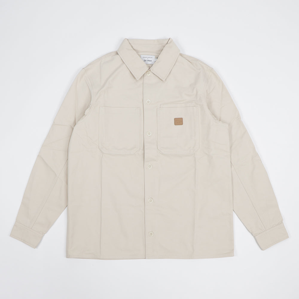 メゾン キツネ ジャケット シャツ ベージュ系 メンズ