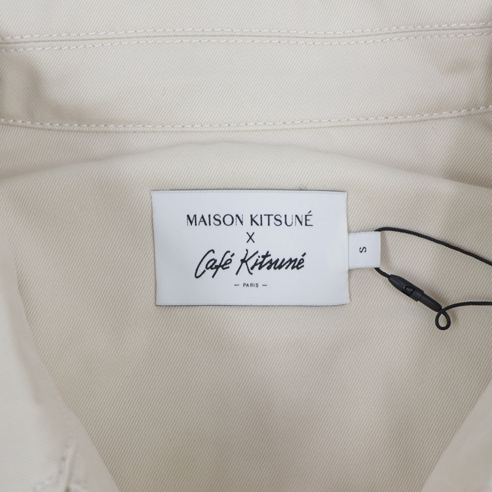 メゾン キツネ ジャケット シャツ ベージュ系 メンズ