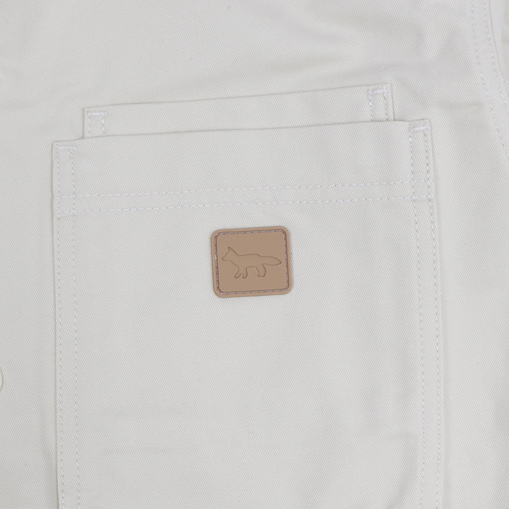 メゾン キツネ ジャケット シャツ ベージュ系 メンズ