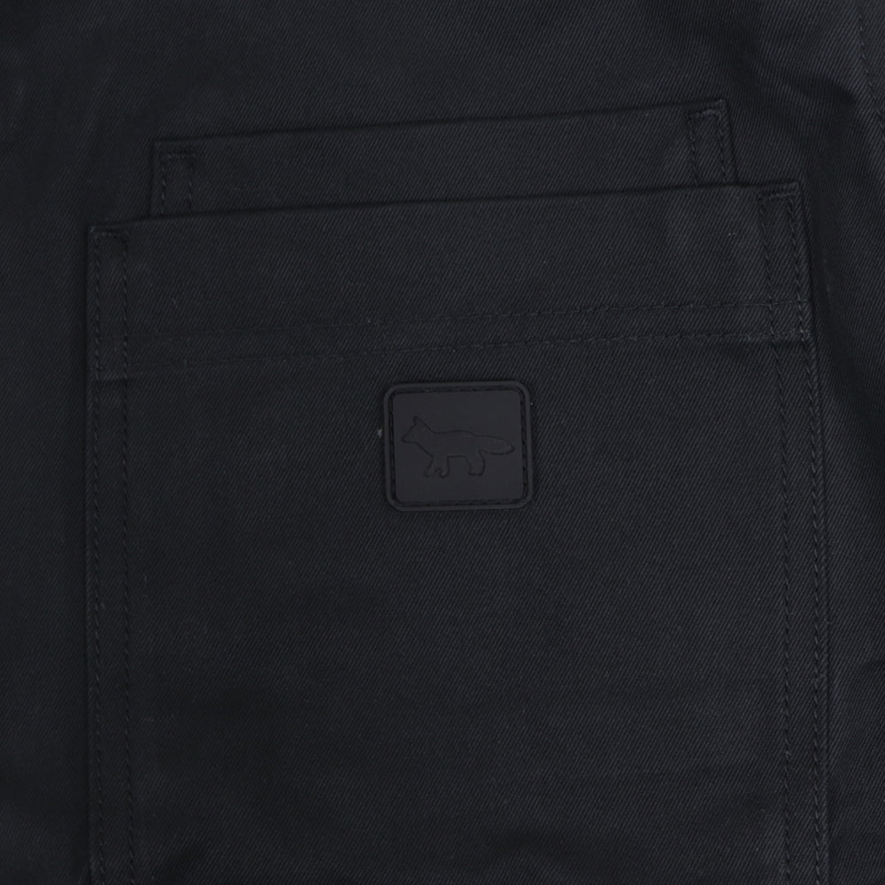 メゾン キツネ ジャケット シャツ ブラック メンズ