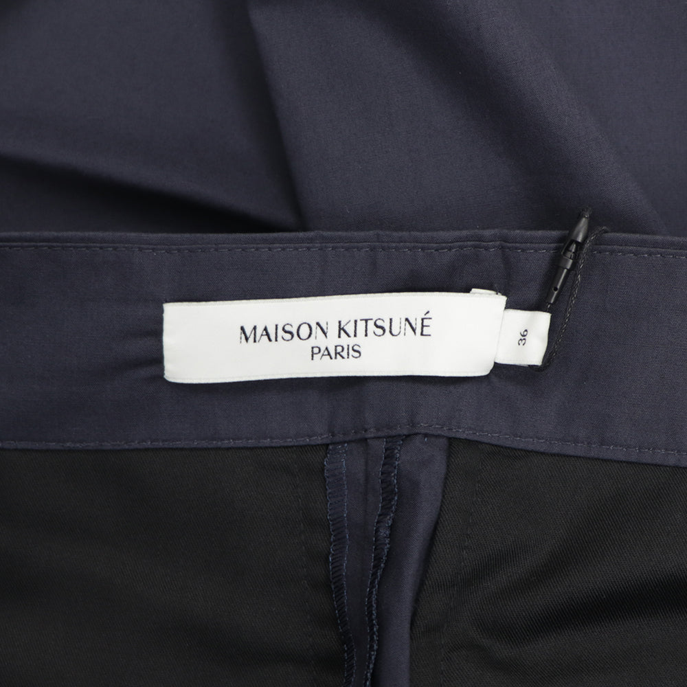 メゾンキツネ ボトムス ショートパンツ ダークネイビー