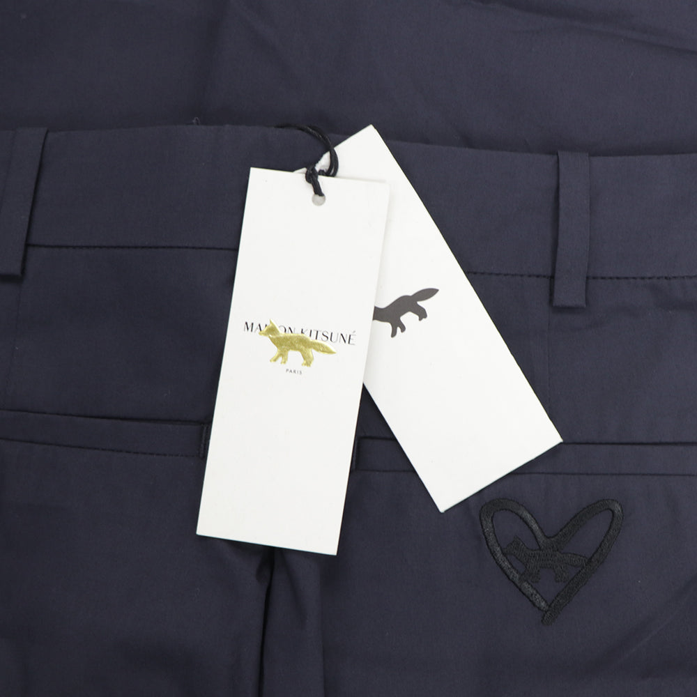 メゾンキツネ ボトムス ショートパンツ ダークネイビー