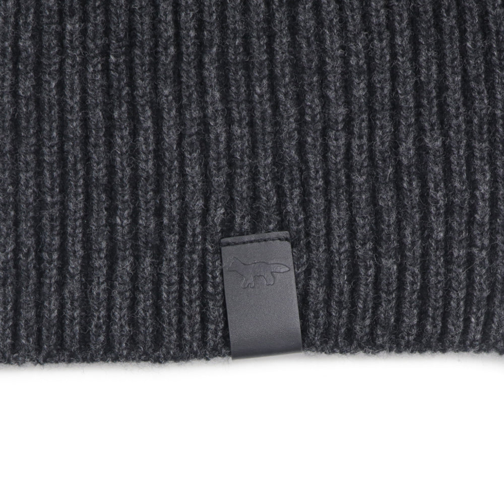 メゾン キツネ ニット メンズ グレー ウール