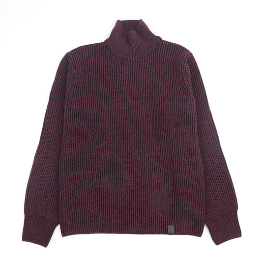 メゾン キツネ ニット ボルドー ウール メンズ