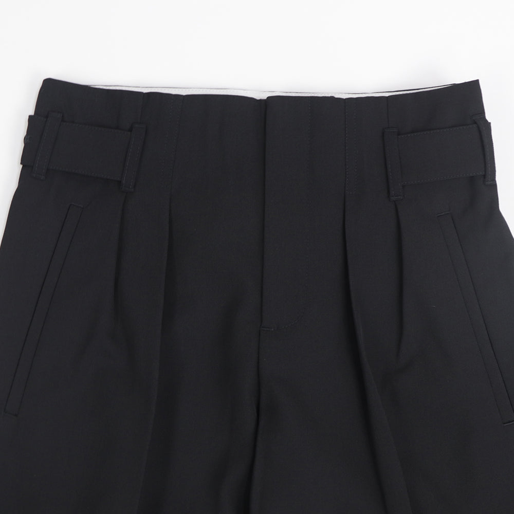 メゾン キツネ ボトムス ロングパンツ ブラック