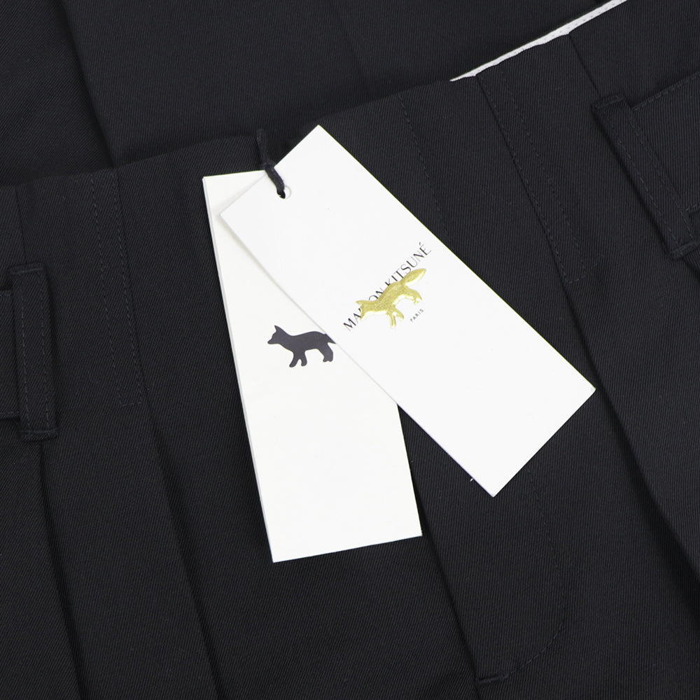 メゾン キツネ ボトムス ロングパンツ ブラック